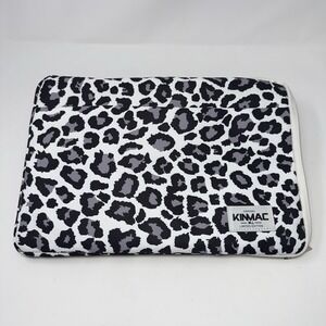 Kinmac Original M.L. Limited Edition laptop Carrying Case. 15.5x11"Leopard Print